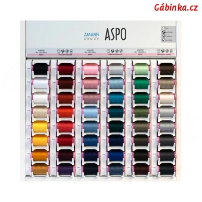 Universální nitě - Amann ASPO 120 PES, 500 m, nabídka barev