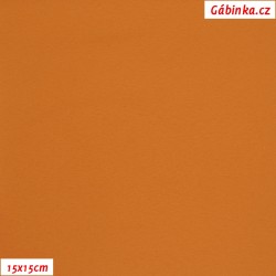 Micropeach - Tmavý pomeranč 673, šíře 148 cm, 10 cm, Atest 2