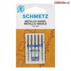Schmetz needles - METALLIC 130 MET, 90/14, 5 ks