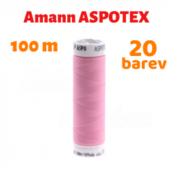 Universální nitě - Amann ASPOTEX 120 PES, 100 m, ATEST 1