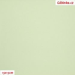 Koženka SOFT 018 - Světlounce zelená, šíře 140 cm, 10 cm