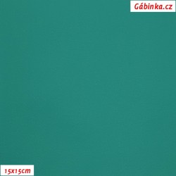 Koženka SOFT 47 - Zelená, 15x15 cm