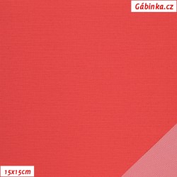 Nylon KENT fabric 600 - Raspberry Salmon, 15x15 cm