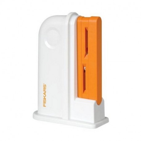 White/orange Scissors Sharpener Fiskars - 8620/1020499, 1 pc