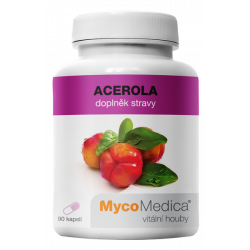 Acerola - MycoMedica, 90 kapslí