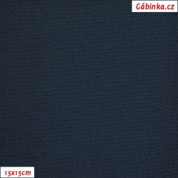 Kočárkovina MAT 425 - Tmavě modrá, 15x15 cm
