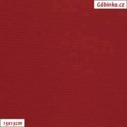 Waterproof Fabric MATT 706 - Red with a hint of blue, width 155 cm, 10 cm, Certificate 1