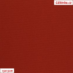 Kočárkovina MAT 777 - Červená, 15x15 cm