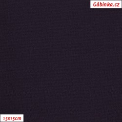 Waterproof Fabric MATT 201 - Dark Purple, width 155 cm, 10 cm, Certificate 1