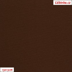 Waterproof Fabric MATT 315 - Brown, width 155 cm, 10 cm, Certificate 1, 2nd quality