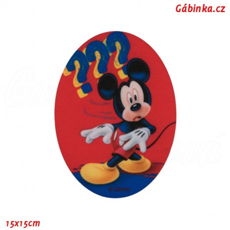Nažehlovací záplata Mickey-Mouse 2
