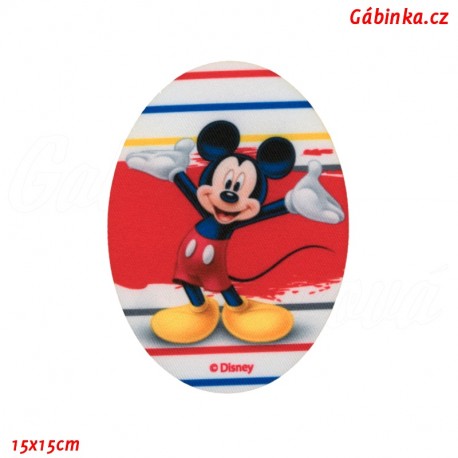 Nažehlovací záplata Mickey-Mouse 4