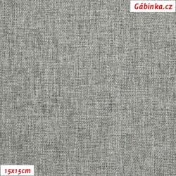 Waterproof Fabric OSAKA 16 - White-Grey Highlight, width 155 cm, 10 cm