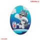Iron-On Knee Patch Baby Looney Tunes 1 - With a Fish, 15x15 cm