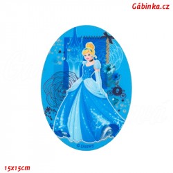 Iron-On Knee Patch Disney Princess 4 - Cinderella, 15x15 cm