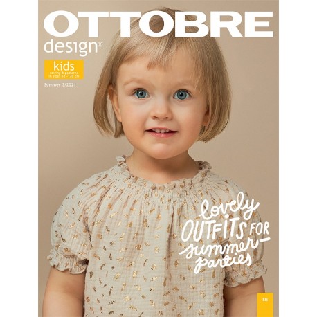 Časopis Ottobre design - 2021/3, Kids, letní vydání