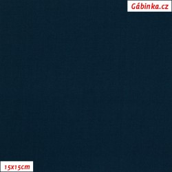 Micropeach - Tmavě modrý 435, šíře 148 cm, 10 cm, Atest 2, 2. jakost