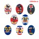 Iron-On Knee Patches Mickey-Mouse - Set 8 pcs
