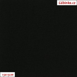 Rongo 017 - Černé, šíře 145 cm, 10 cm