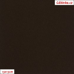 Rongo 015 - Tmavě hnědé, šíře 145 cm, 10 cm