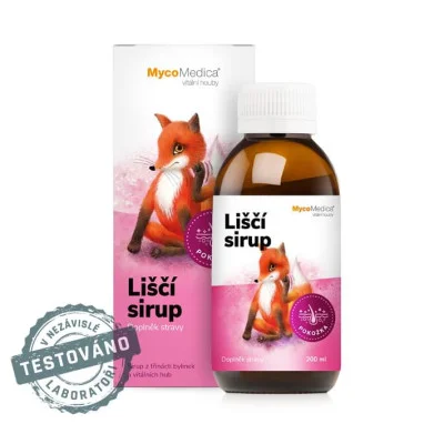 Liščí sirup 200 ml - MycoMedica