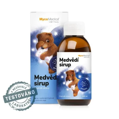 Medvědí sirup 200 ml - MycoMedica