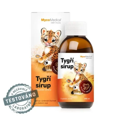 Tygří sirup 200 ml - MycoMedica