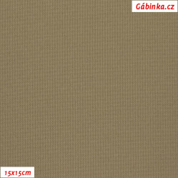 Waterproof Fabric MATT 544 - Light Brown, width 155 cm, 10 cm, Certificate 1, 2nd quality