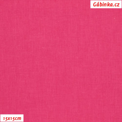 Plátno FRANCIE 1026P - Růžové Begonie, šíře 150 cm, 10 cm, ATEST 1