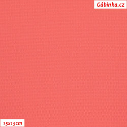 Waterproof Fabric MATT 582 - Coral, width 155 cm, 10 cm, Certificate 1
