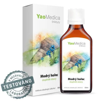 Tinktura z čínských bylin 078 - Modrý hořec, YaoMedica, 50 ml