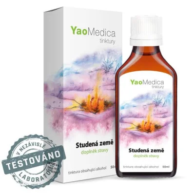 Tinktura z čínských bylin 019 - Studená země, YaoMedica, 50 ml