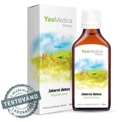 Tinktura z čínských bylin 024 - Jaterní detox, YaoMedica, 50 ml