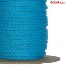 PES Cord diameter 4 mm - Light Blue, 1 m