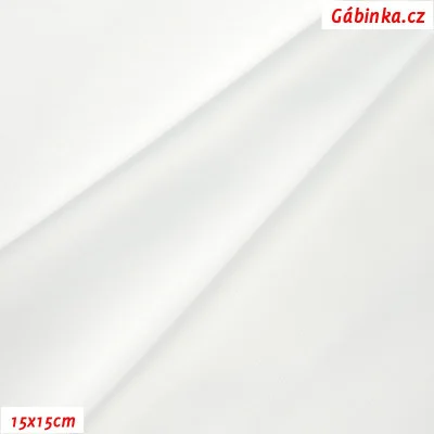 Podšívka  PES  Taffeta 01 - Bílá, foto 15x15 cm