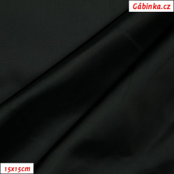 Podšívka PES Taffeta 16 - Čierna, foto 15x15 cm