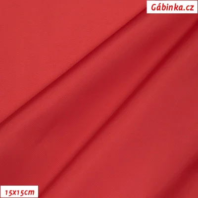 Podšívka PES Taffeta 19 S - Světle červená, foto 15x15 cm