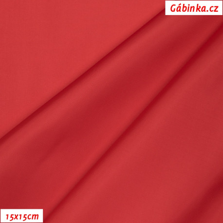 Podšívka PES Taffeta 19 S - Svetlo červená, foto 15x15 cm