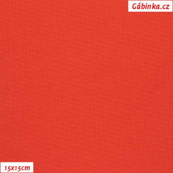 Kočíkovina MAT 801 - Výrazná červenooranžová, foto 15x15 cm