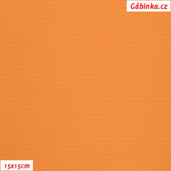 Kočárkovina MAT 738 - Pastelově oranžová, foto 15x15 cm