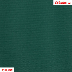 Kočárkovina MAT 225 - Tmavě zelená, foto 15x15 cm