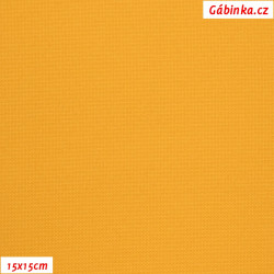 Kočárkovina MAT 167 - Vajíčkově žlutá, foto 15x15 cm