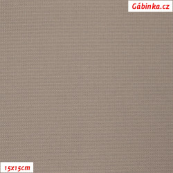 Kočárkovina MAT 782 - Tmavší šedobéžová, foto 15x15 cm
