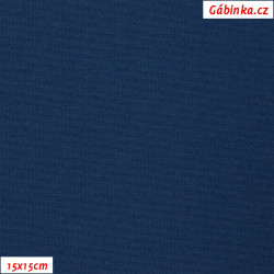 Kočárkovina MAT 783 - Tmavší modrá, šíře 155 cm, 10 cm, ATEST 1