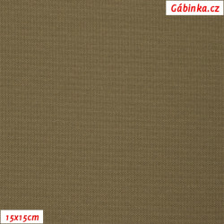 Kočíkovina MAT 583 - Stredná hnedá, foto 15x15 cm