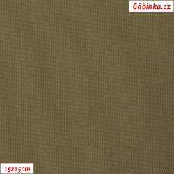 Kočíkovina MAT 197 - Béžovo hnedá, foto 15x15 cm