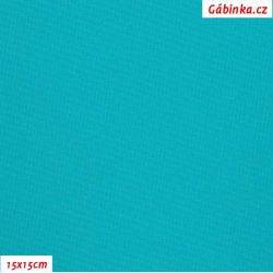Waterproof Fabric CX 166 - Turquoise, width 155 cm, 10 cm, 2nd quality