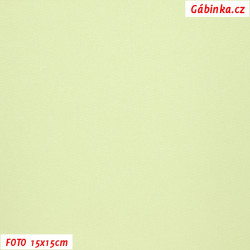 Elastické plátno - Světlounce zelené, foto 15x15 cm