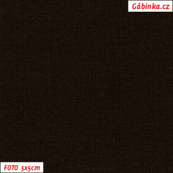 Viskózový úplet - Hnědý, foto 5x5 cm