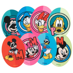 Nažehlovací záplaty Mickey-Mouse 9-16, sada 8 ks, ATEST 1